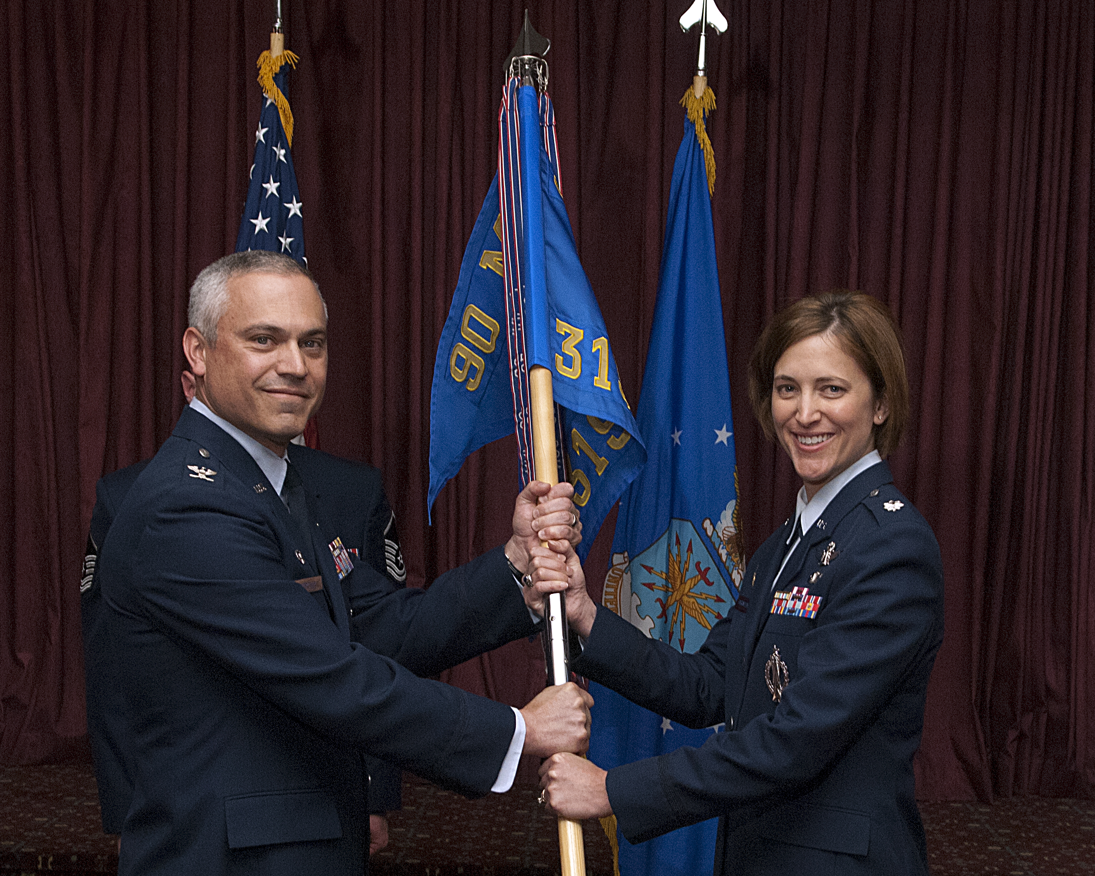 Warren Welcomes New Squadron Commander