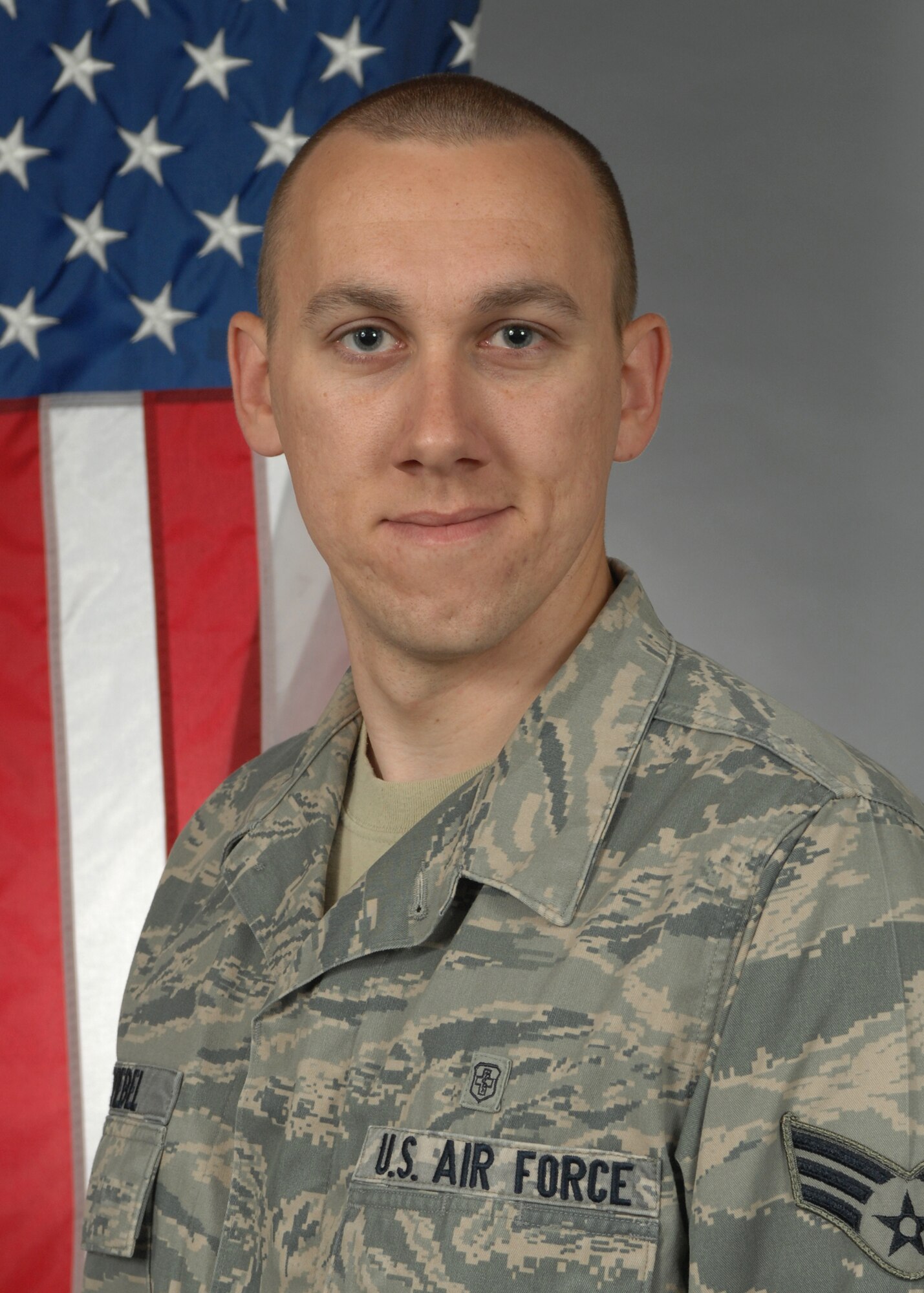 U.S. Air Force Senior Airman James Zwiebel's attention to detail led a manufacturer to make a product change and improved the quality of care 4th Medical Group customers receive. He single-handedly improved patient safety by identifying an issue with a piece of medical equipment. Zwiebel, 4th Medical Support Squadron biomedical equipment technician, hails from Phoenix. (U.S. Air Force photo/Senior Airman Gino Reyes/Released)