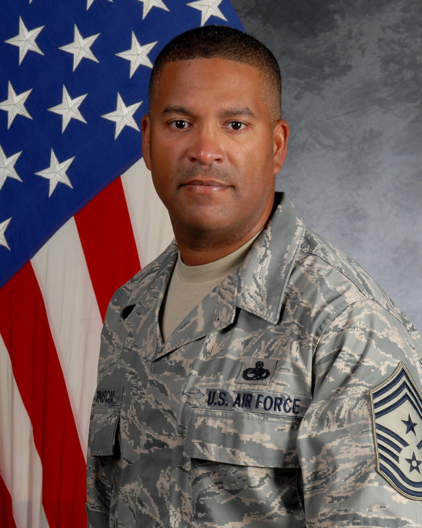 Chief Master Sgt. Phillip Robinson is the 8th Fighter Wing's newest "Wolf Chief." 