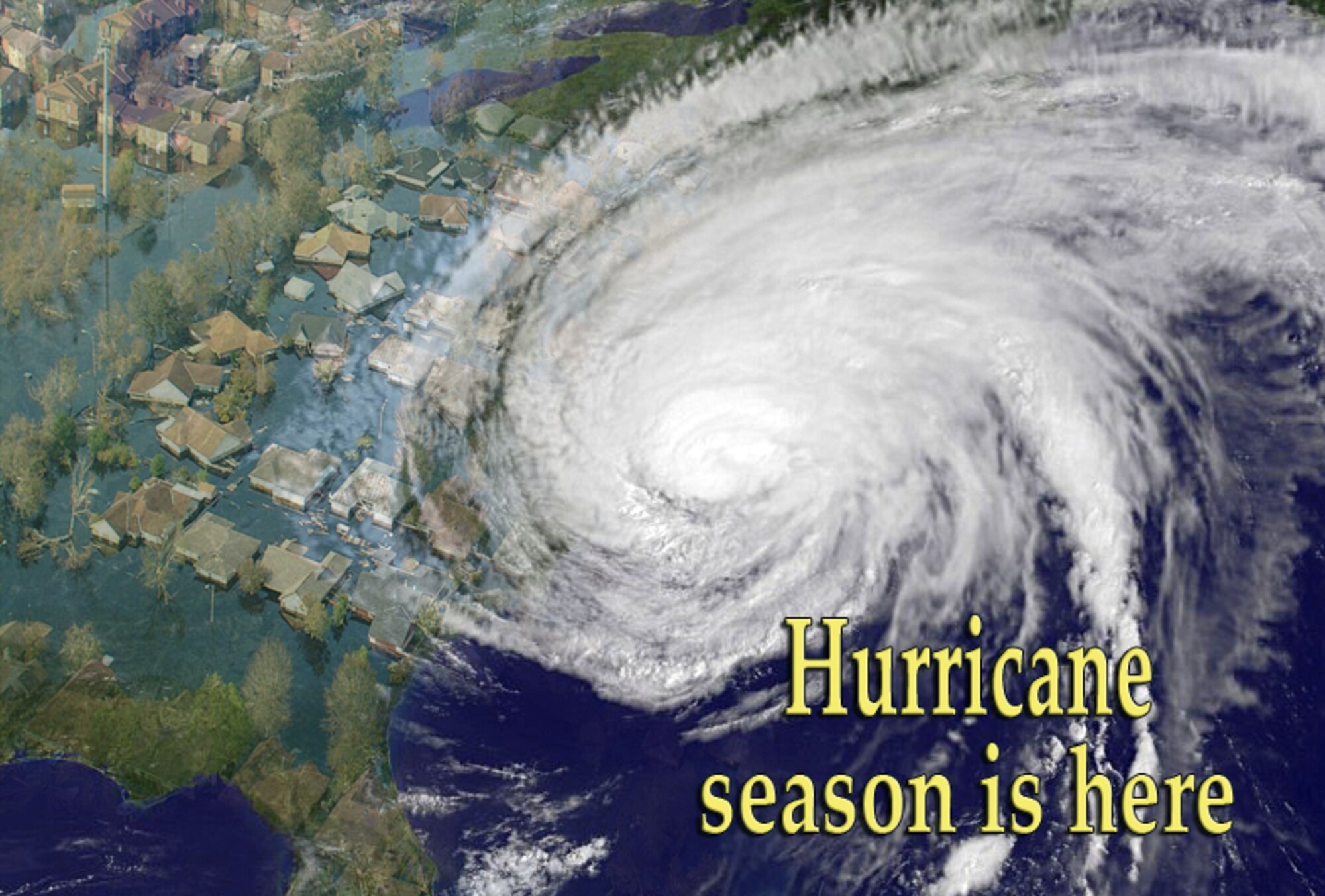 Hurricane season is here and Airmen assigned to the 4th Operations Support and Civil Engineer Squadrons are monitoring the weather and incorporating safety procedures to ensure members of Team Seymour remain safe. (U.S. Air Force graphic/Airman 1st Class Aubrey Robinson/Released)