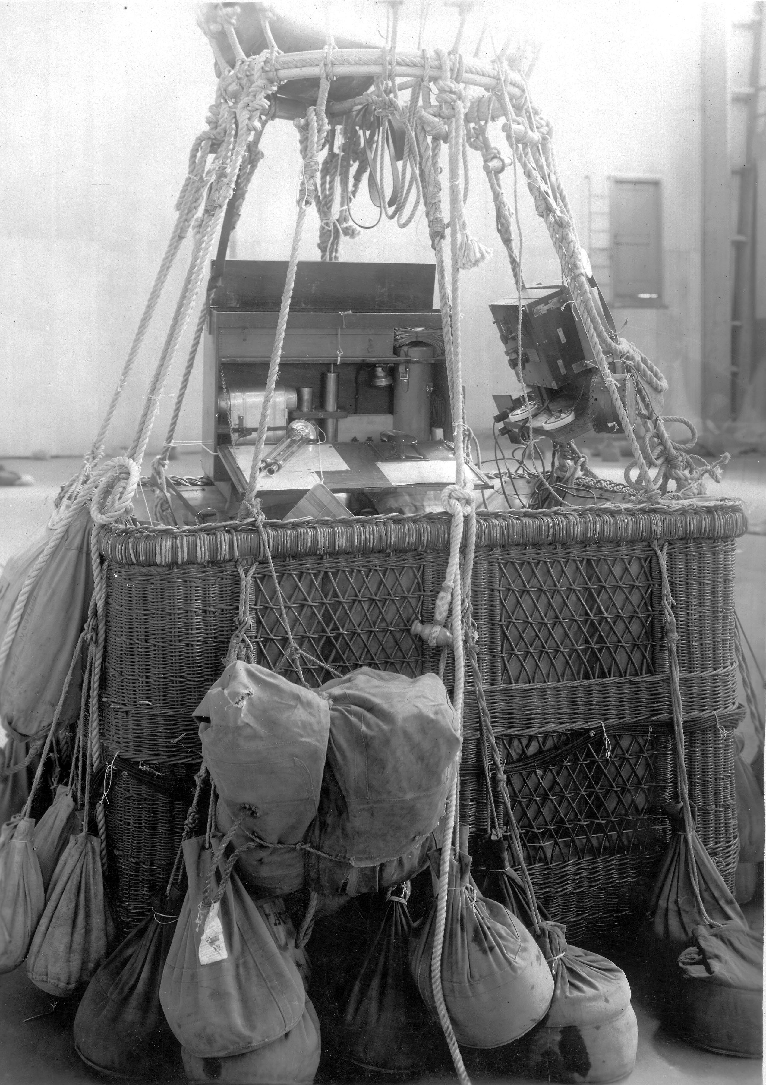Balloon Gondola with Ballast and Equipment, 1920’s