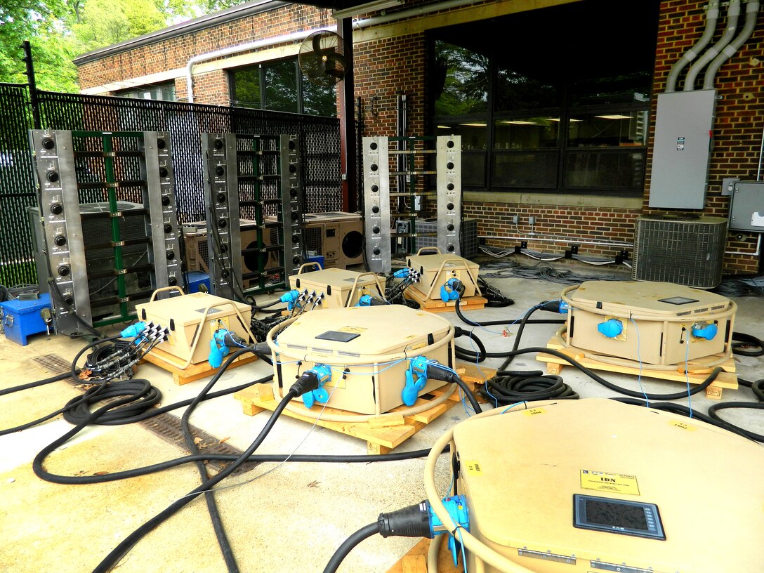 ABERDEEN PROVING GROUND, Md. — Intelligent distribution boxes are used to enable microgrids.