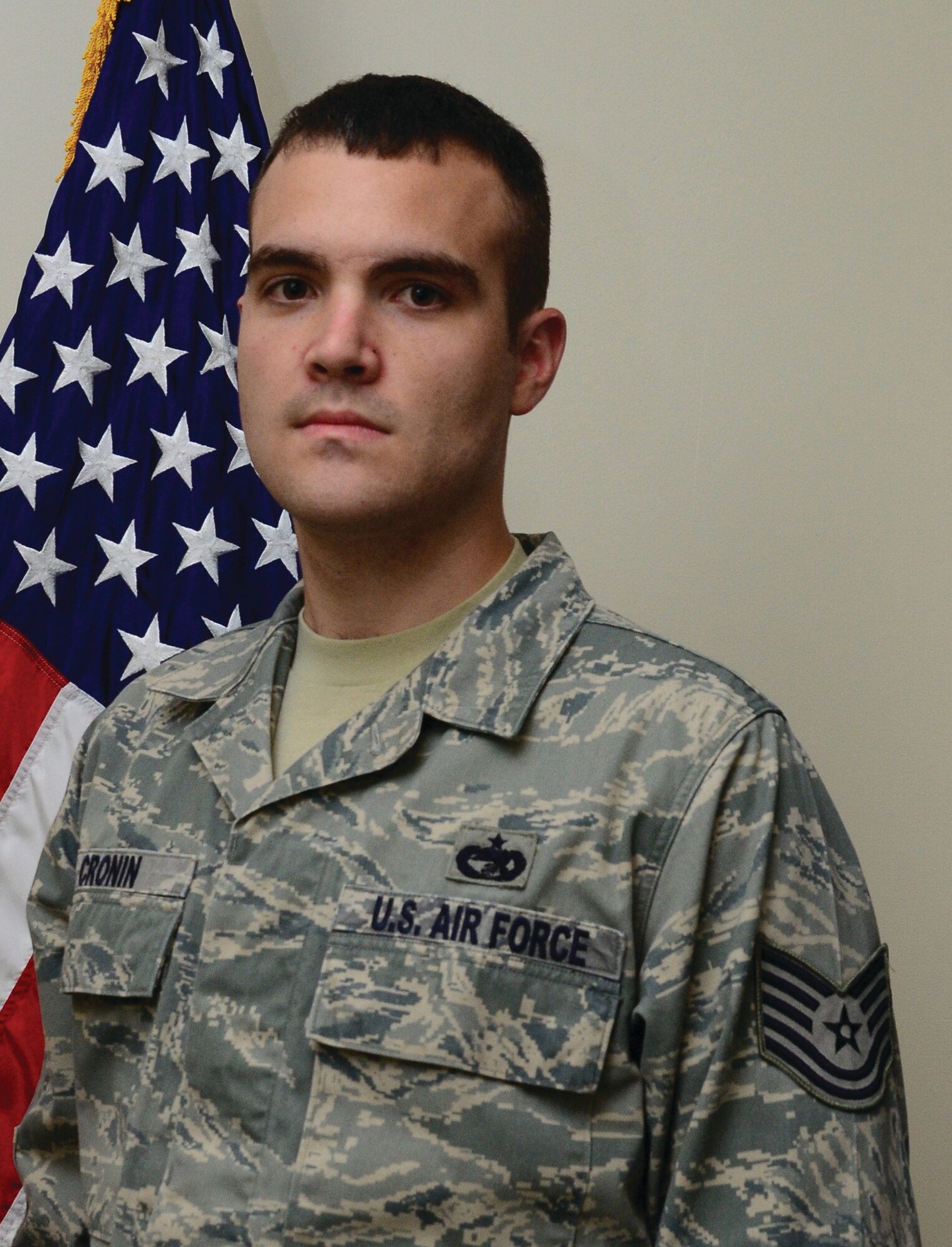 WRIGHT-PATTERSON AIR FORCE BASE, Ohio - Tech. Sgt. Brian Cronin, 87th Aerial Port Squadron air transportation journeyman, is the 445th Airlift Wing’s NCO of the Quarter, second quarter.