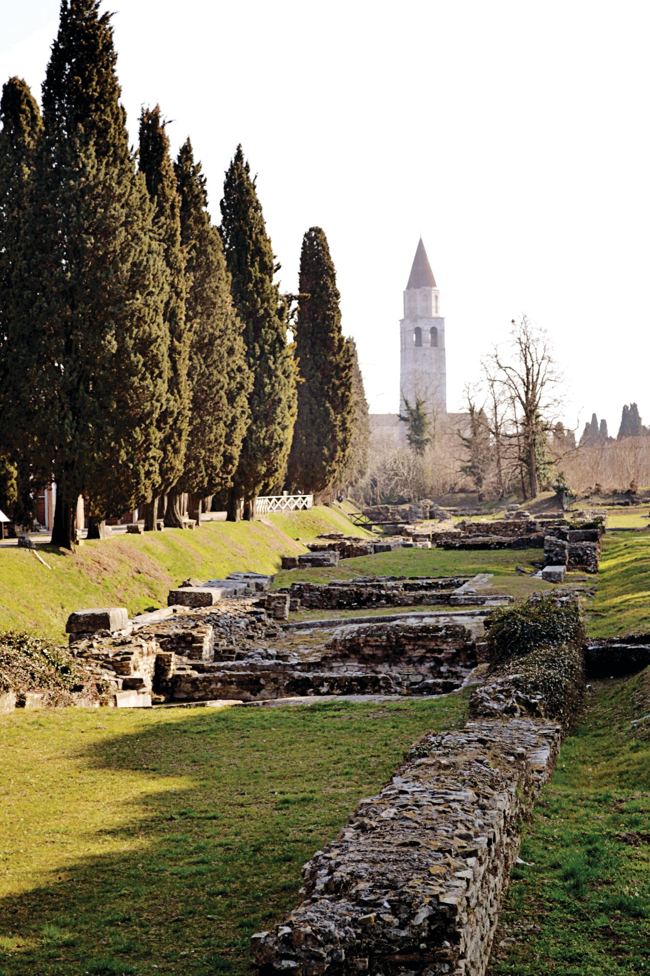 The town, dubbed “Second Rome,” was not only destroyed and demolished by Attila the Hun in the 4th century, but after the ambush many Venetians traveled to Aquileia to acquire building supplies. They ended up stealing stones to help construct their homes in Venice.
(Photo by Jessica Lynn)