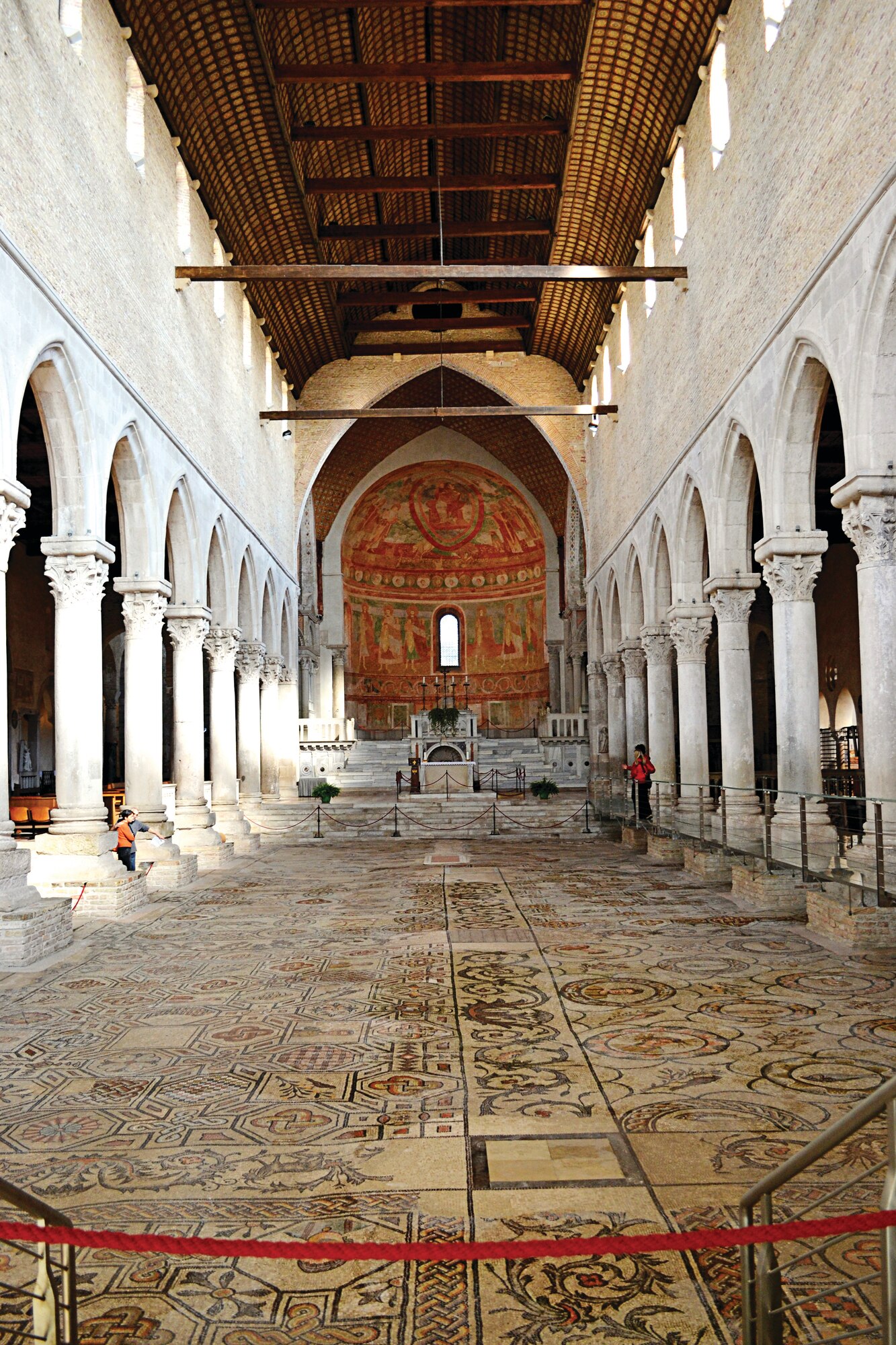 Aquileia is a small town close to the Adriatic Sea that’s a little more than an hour’s drive southeast of the base. While Rome is a wonderful place to see acres and acres of ruins, Aquileia is the perfect day trip to see similar ruins on a smaller scale; not to mention, you can be home in time for dinner. (Photo by Jessica Lynn)