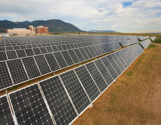FORT CARSON, Colo. — The brigade and battalion headquarters building, 4th Brigade Combat Team, 4th Infantry Division, features an on-site solar array, which supplies approximately 62 percent of the building's electrical power needs.