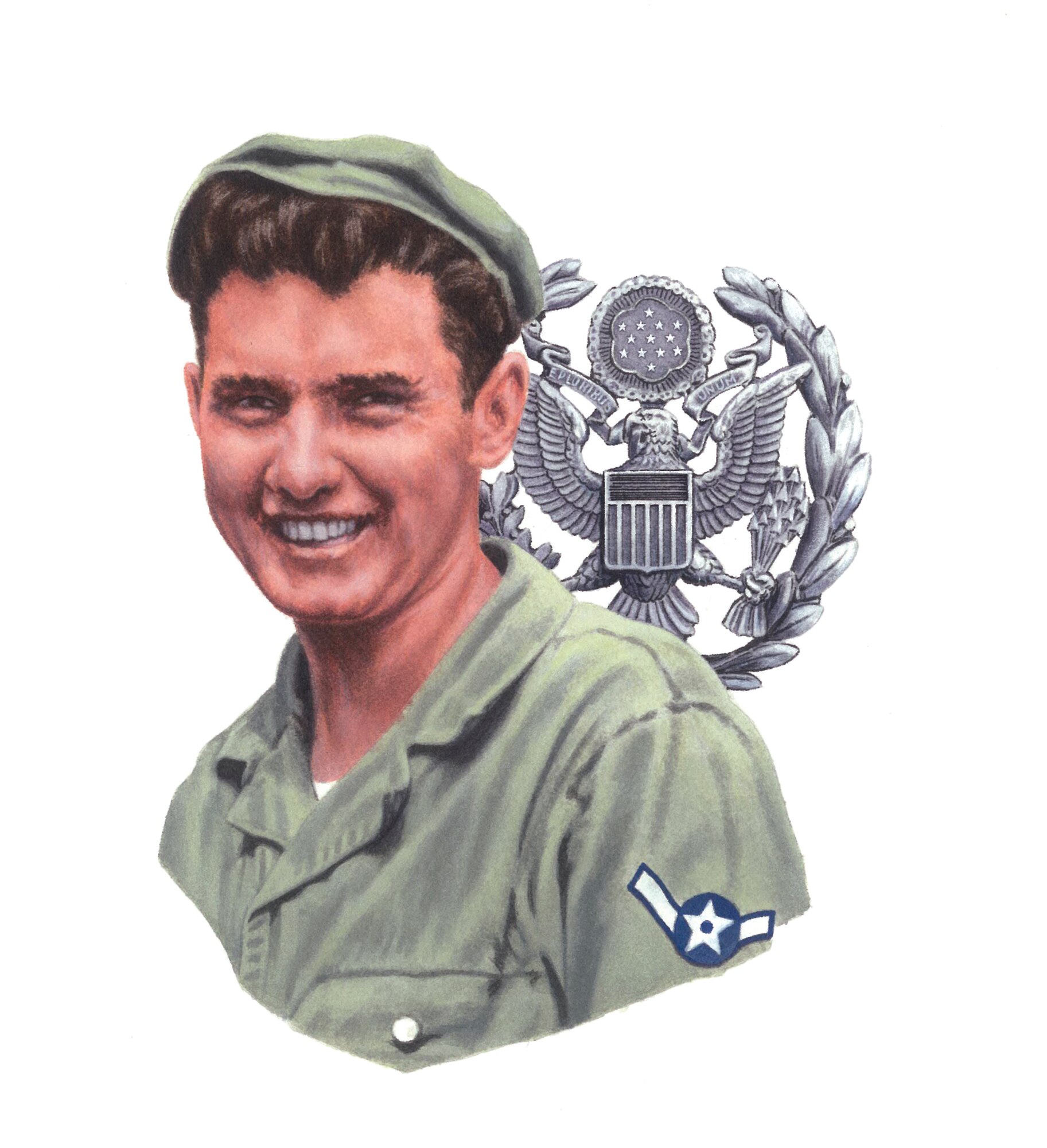 Chief Master Sgt. of the Air Force (ret.) James McCoy (Courtesy Art) 