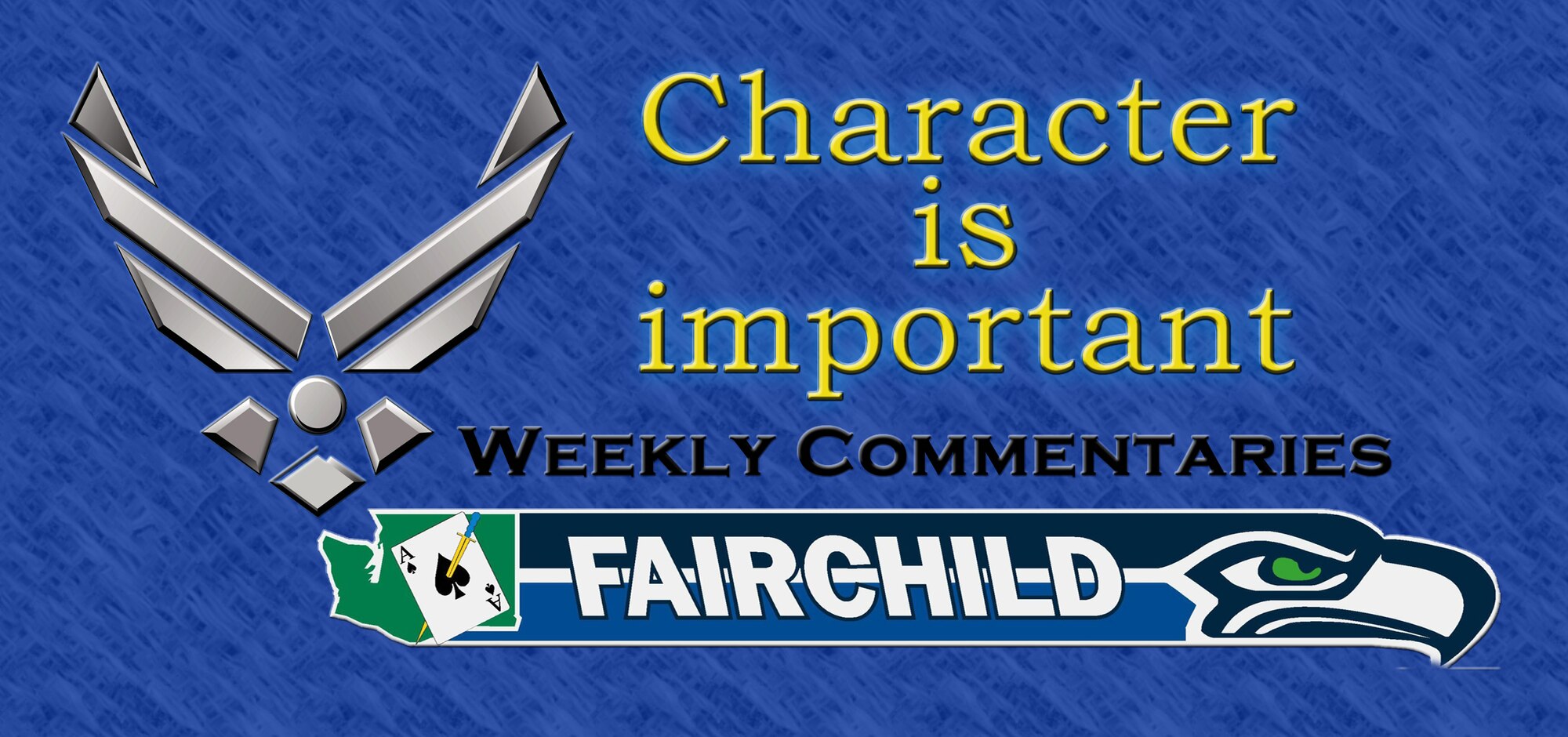 Weekly, Fairchild leadership writes commentaries focused on a wide array of topics important to all servicemembers. (U.S. Air Force graphic by Senior Airman Benjamin Stratton/Released)