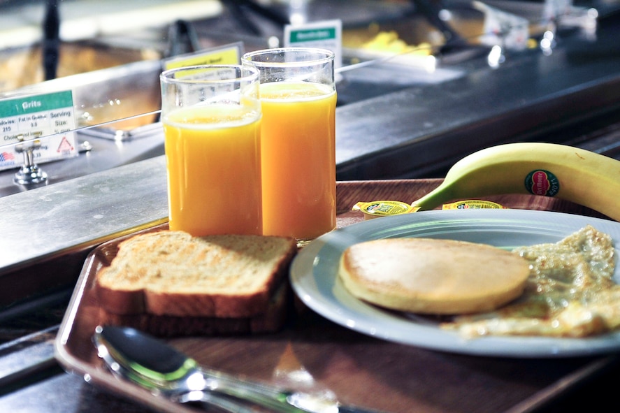 The 86th Force Support Squadron has implemented a new Air Force-wide standardized program known as "Go for Green." The "Go for Green" program is an easy-to-understand, color-coded system that shows what's good to eat and what items should be consumed less. Green means eat often, yellow is eat occasionally and red is eat rarely. (U.S. Air Force photo/Tech. Sgt. Chad Thompson)