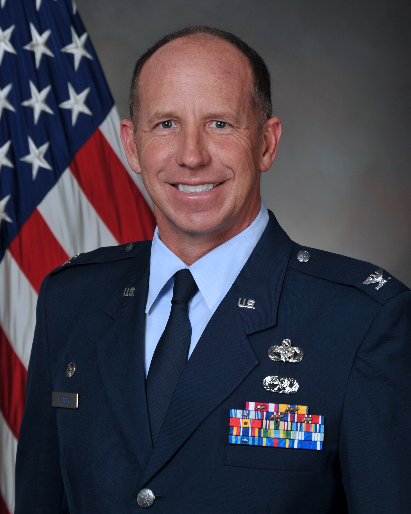 Col. Paul Theisen, 419th Mission Support Group commander