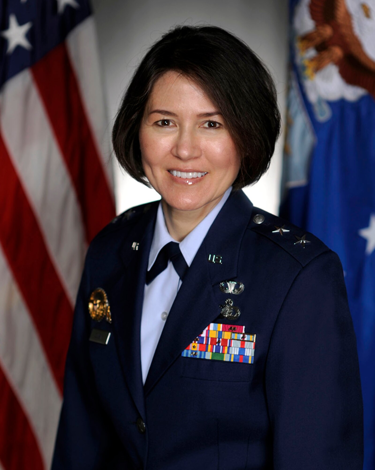 Maj. Gen. Sharon K.G. Dunbar has been selected for assignment as commander, Air Force District of Washington, Joint Base Andrews, Md.  Dunbar is currently serving as the Director of Force Management Policy, Deputy Chief of Staff for Manpower, Personnel and Services, Headquarters U.S. Air Force, Washington, D.C. (Courtesy Photo)