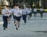 Members of the 64th Air Refueling Squadron run during their weekly physical training session, Pease Air National Guard Base, New Hampshire, June 14th 2012.  (National Guard photo Staff. Sgt. Curtis J. Lenz/RELEASED)