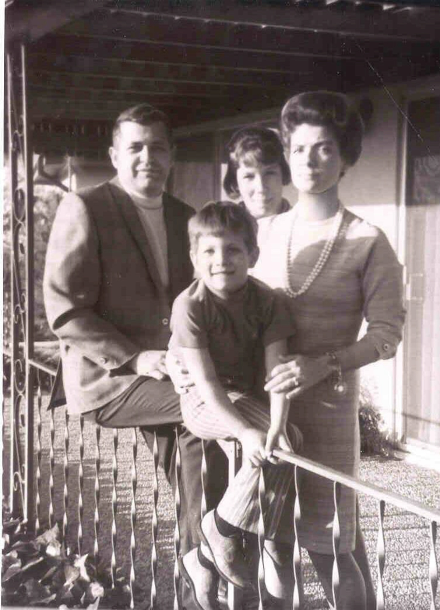 (From left) Francis Gary Powers poses with his son Gary Jr., daughter Dee and wife Sue in 1970. Gary Jr. and Dee accepted the Silver Star medal on behalf of their father from Air Force Chief of Staff Norton A. Schwartz in a ceremony June 15, 2012, at the Pentagon. (Photo courtesy/The Cold War Museum)