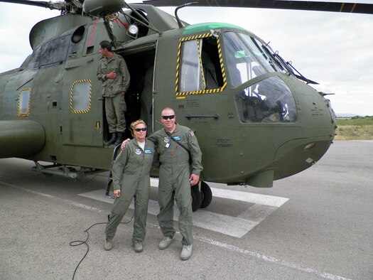 Maj. Janice Weixelman and 1st Lt. Shane Ryan, 187th Aeromedical Evacuation Squadron flight surgeon and flight nurse, traveled to Bizerte, Tunisia, May 22-24 to participate in the Medlite 2012 exercise. The purpose of this exercise was to help the Tunisian medical military personnel train for aeromedical evacuation of large casualty events.