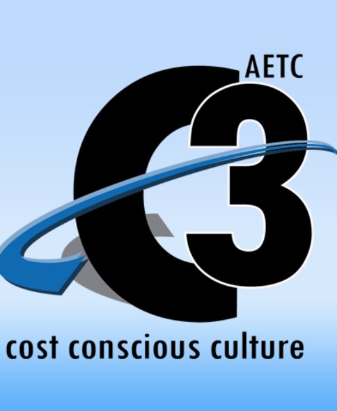 AETC launches plans to develop a cost conscious culture to achieve savings. (AF graphic/Dianne Moffett)
