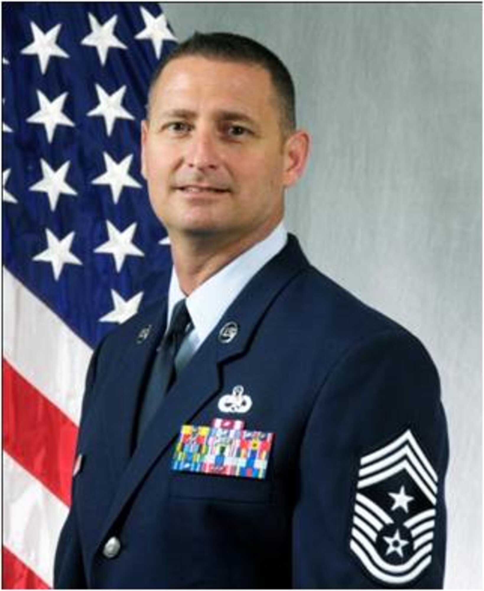 325th Fighter Wing Command Chief Master Sgt. Raymond F. DeVite, Jr.