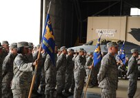 Airmen stand in formation during the 8th Maintenance Group change of command ceremony at Kunsan Air Base, Republic of Korea, June 15, 2012. The military ceremony gave Airmen the chance to see Col. Ray Lindsay assume command from Col. Dane P. West. Lindsay was last assigned to Wright-Patterson Air Force Base, Ohio. (U.S. Air Force photo/Staff Sgt. Rasheen A. Douglas)