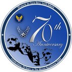 Ellsworth Air Force Base 70th Anniversary logo