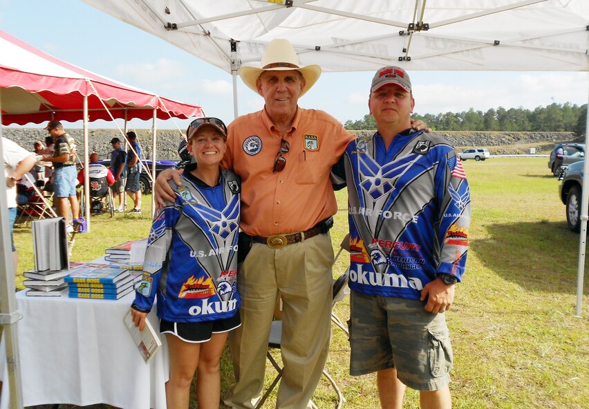 ATHENS, Ala. -- This year, the best military anglers in the country gathered at Lewis Smith Lake in Jasper, Ala. to take part in the 22nd annual American Bass Anglers Military Team Bass Championship. In attendance at the competition was Master Sgt. Danny Christ, from Minot Air Force Base's 5th Logistics Readiness Squadron, and his wife Tech. Sgt. Virginia Christ, who serves under the 5th Security Forces Squadron-- both pictured here. The duo finished 18th out of 82.(Courtesy photo)