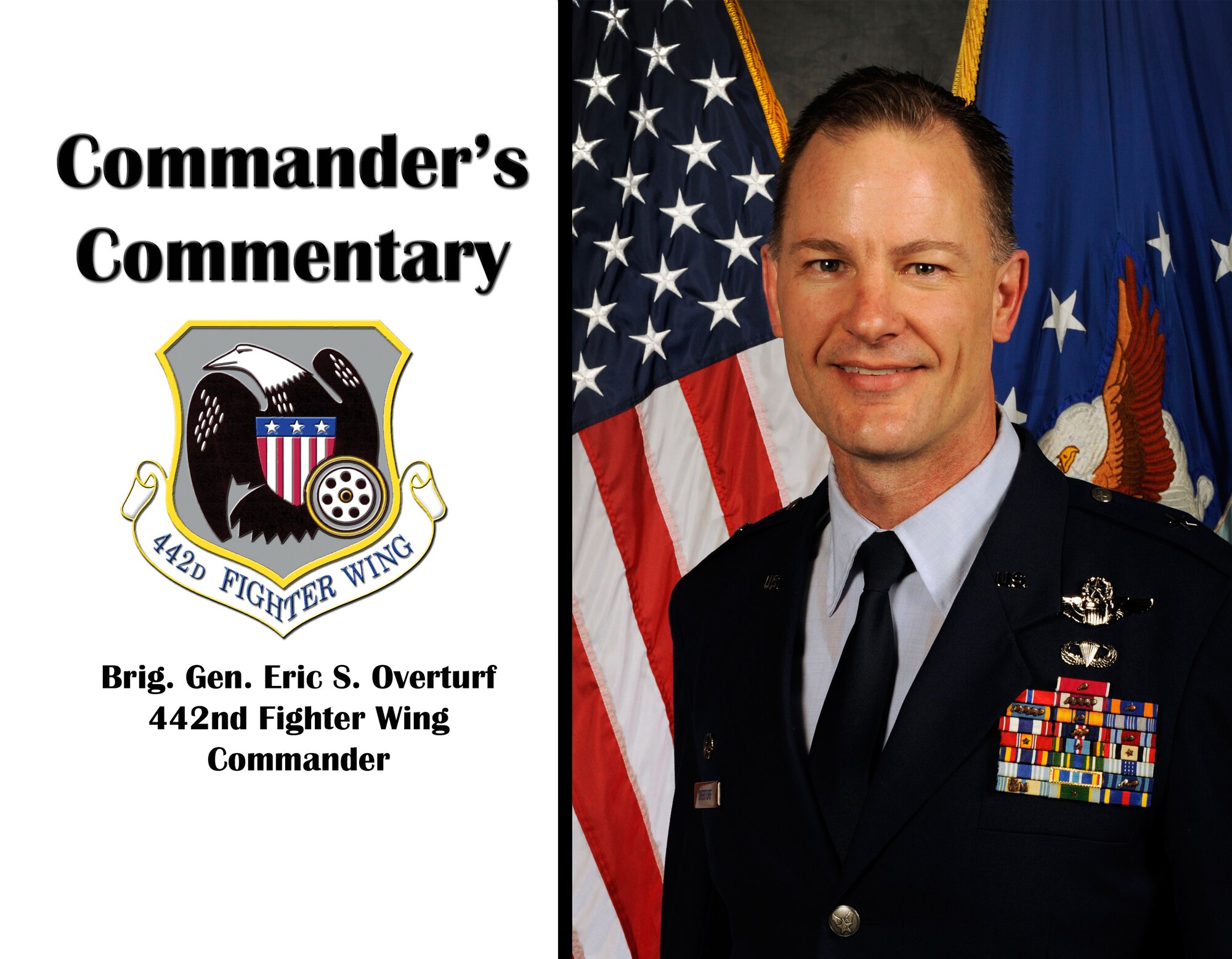 442nd Fighter Wing Commander's Commentary