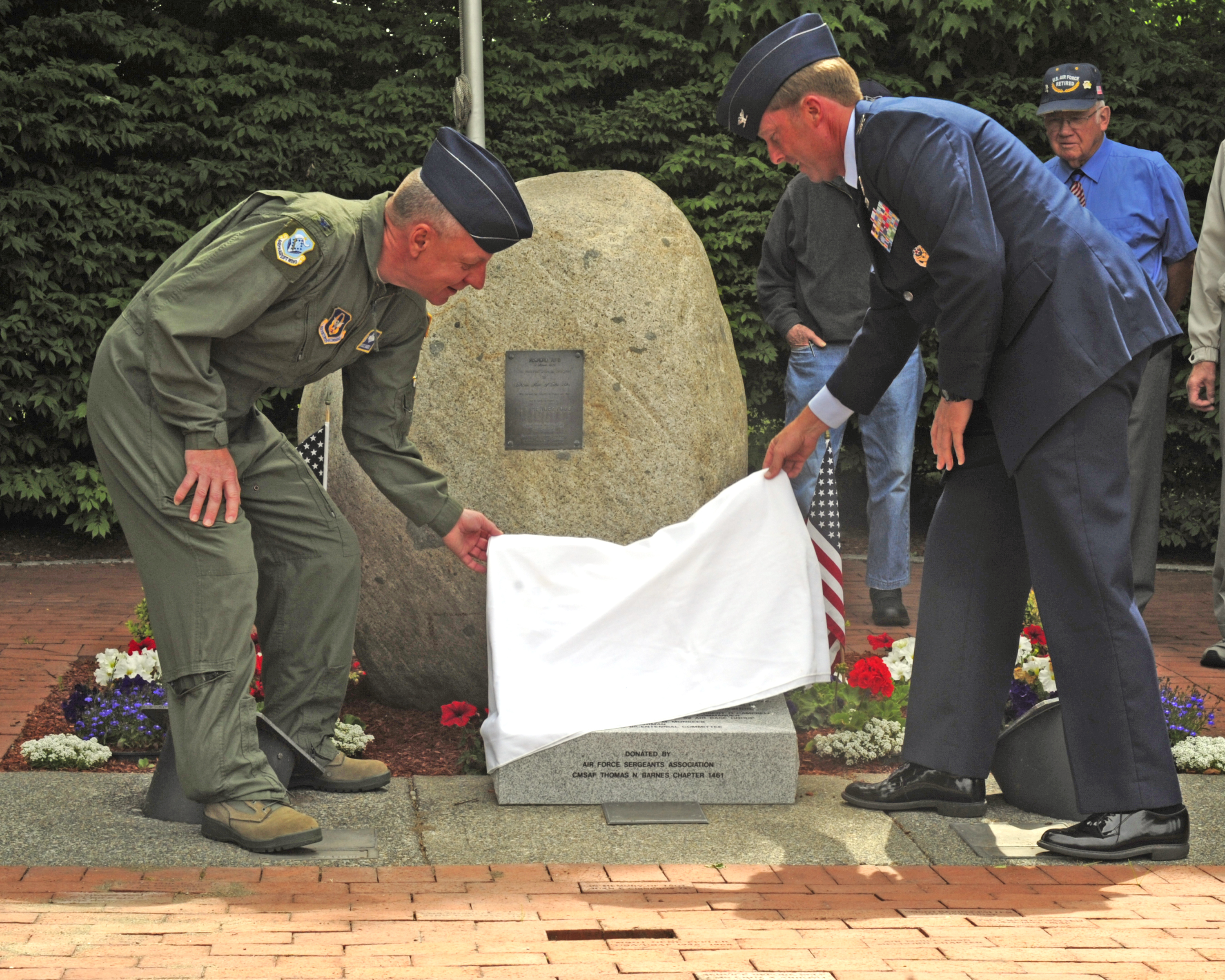 McChord leadership, company recognize base landmark > Air Force Reserve