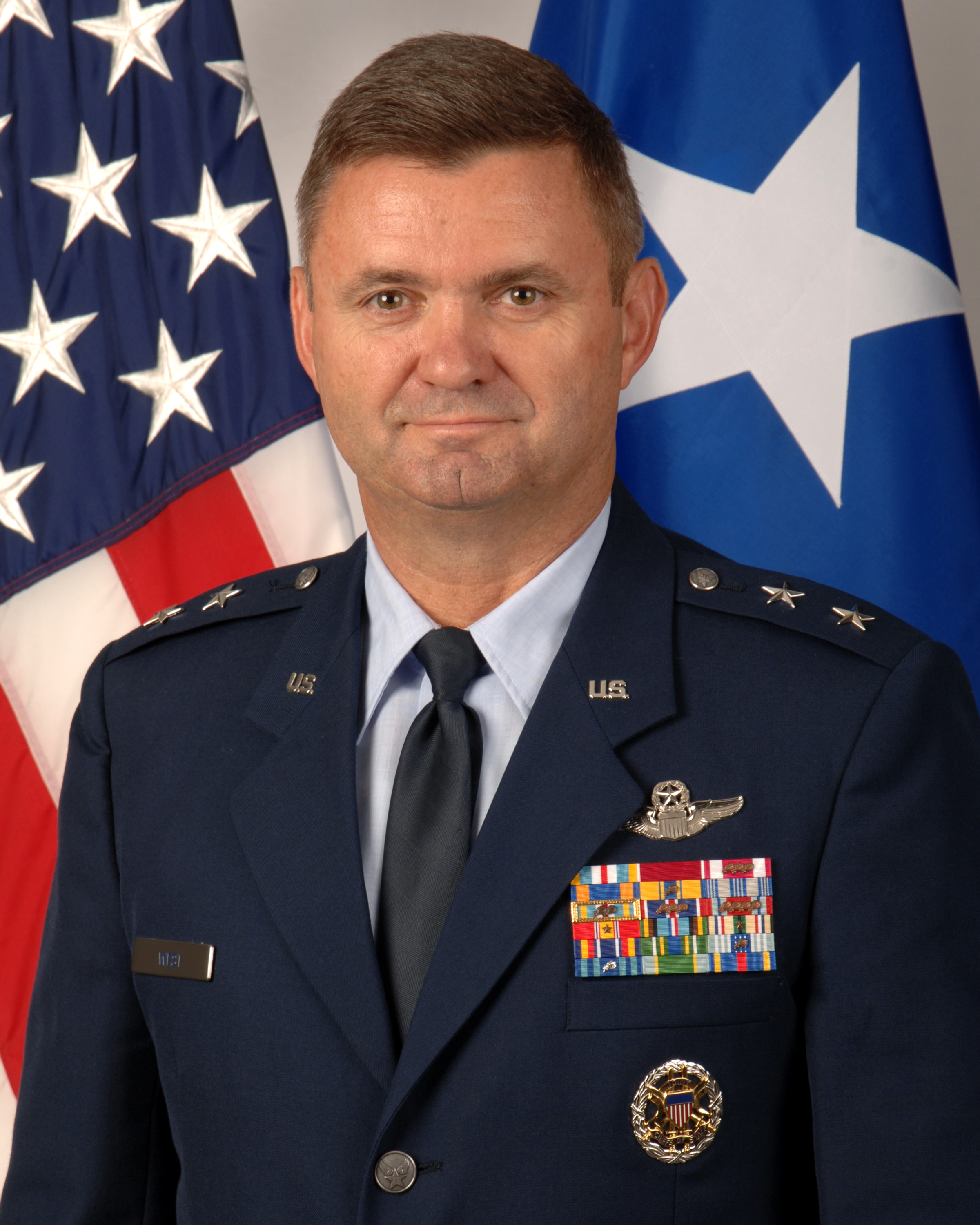 MAJOR GENERAL SCOTT D. WEST > U.S. Air Force > Biography Display