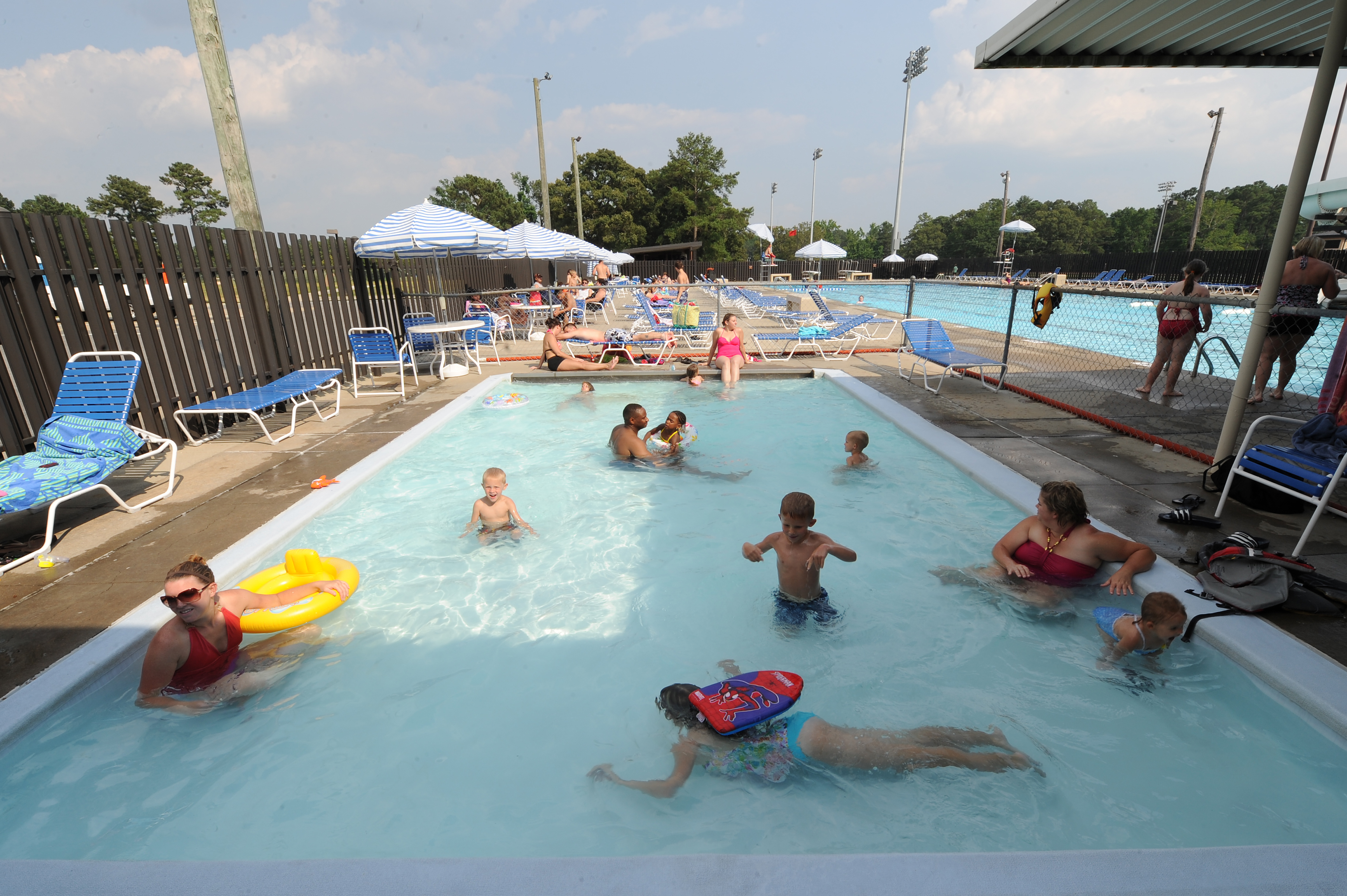 Swimming in the summer time > Seymour Johnson Air Force Base ... - DOWNLOAD HI-RES / PHOTO DETAILS