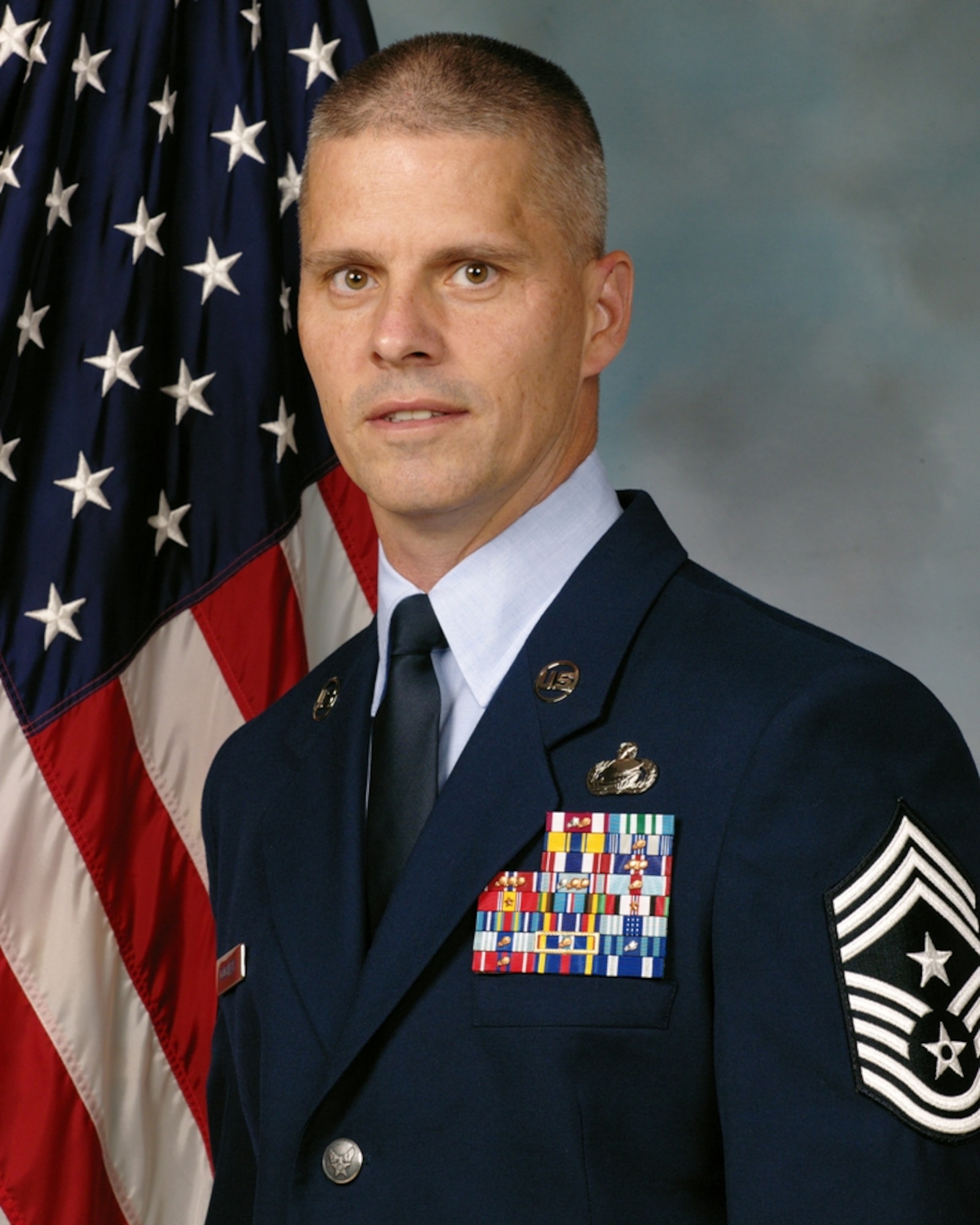 Chief Master Sergeant John A. Dougherty, Air Force Nuclear Weapons Center and 377th Air Base Wing command chief