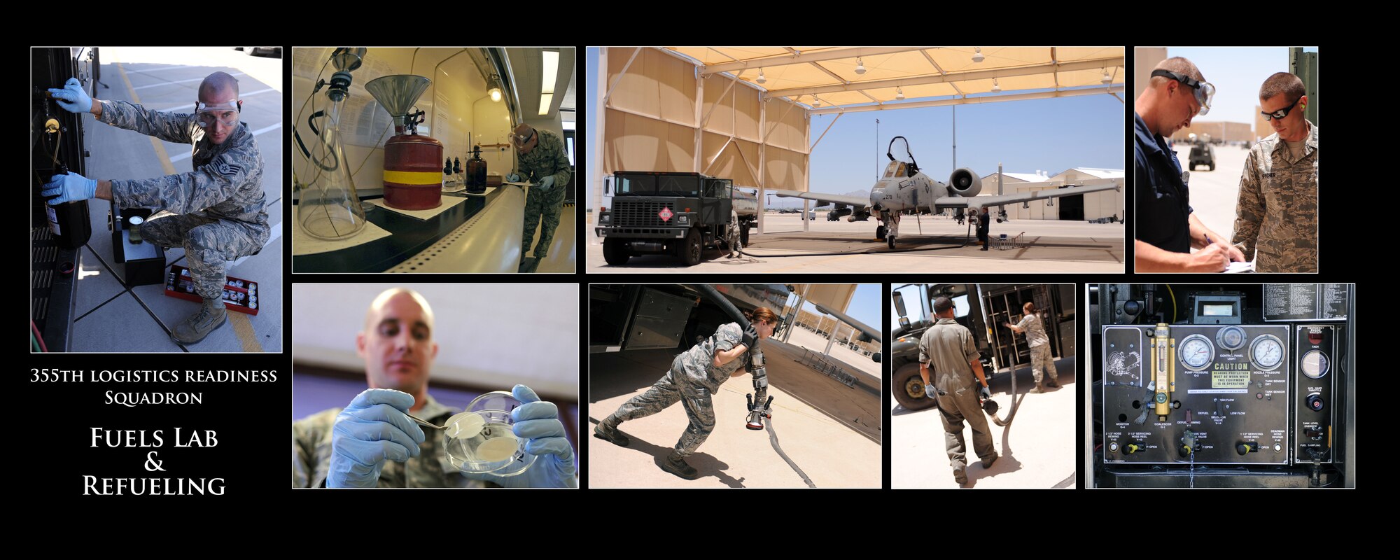 Fuel's main responsibility is to keep aircraft filled, ready for the mission. 