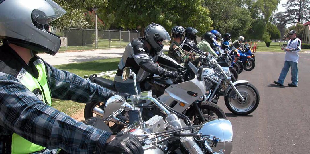 Team March members are encouraged to participate in the 2012 Motorcycle Safety Commanders group ride, to be held next week. Participants must comply with Air Force mandated requirements prior to taking part in the event. (U. S. Air Force photo)