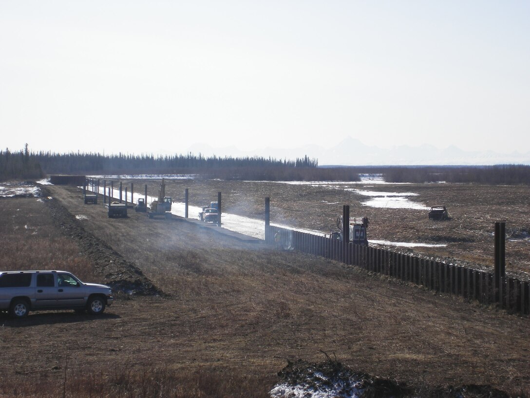 Lowering the floodway sill.