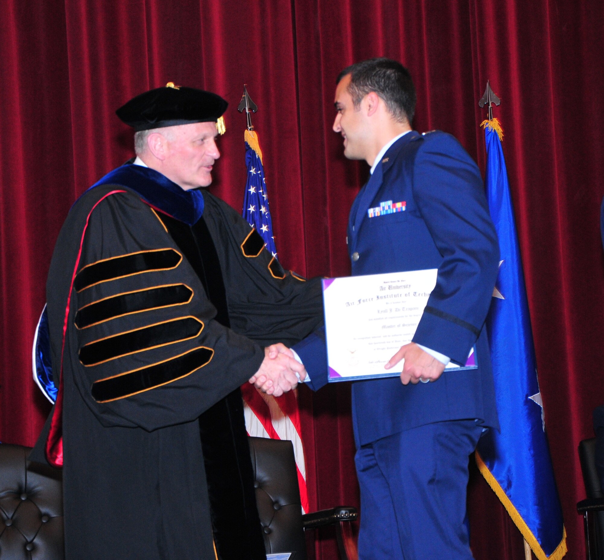 AFIT holds graduation ceremony for engineering, management students