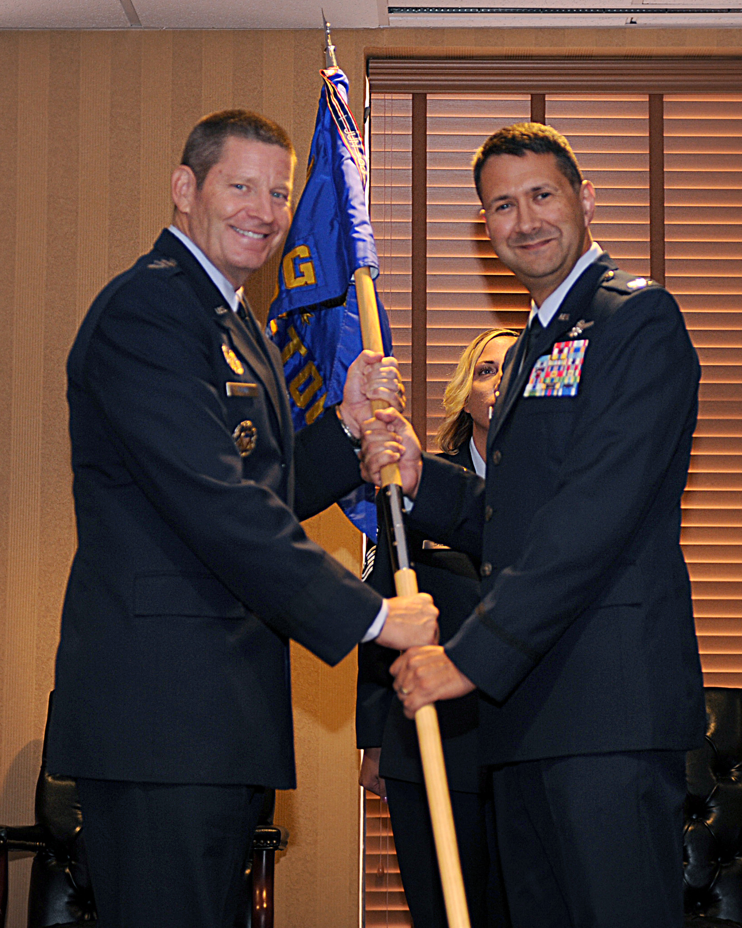 612th Theater Operations Group Welcomes New Commander