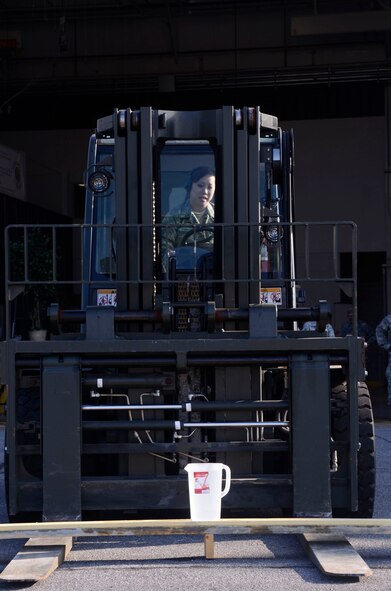 Nineteen teams representing some of the Air Force Reserve Command's Aerial Port Squadrons, or "Port Dawgs," went toe-to-toe June 19-21 in this biennium's "Port Dawg Challenge" at the Transportation Proficiency Center, here. Teams competed in various challenges to showcase their capabilities as aerial porters. (U.S. Air Force photo/Don Peek)