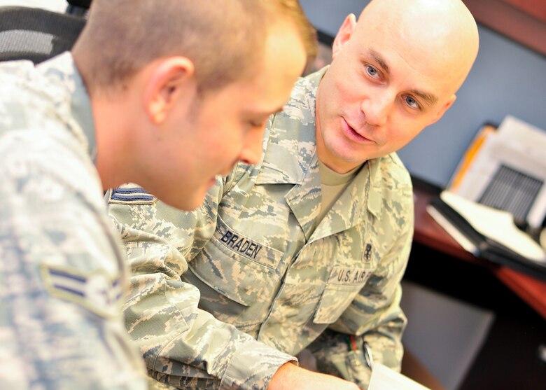 Master Sgt. Alan Braden was recognized with the 12 United States Air Force Outstanding Airmen of the Year award. The 12 Outstanding Airmen award recognizes the very best of enlisted Airman from active duty, Air National Guard and Air Force Reserve. The recipients were selected based on their superior leadership, job performance, community involvement, and personal achievements. 

