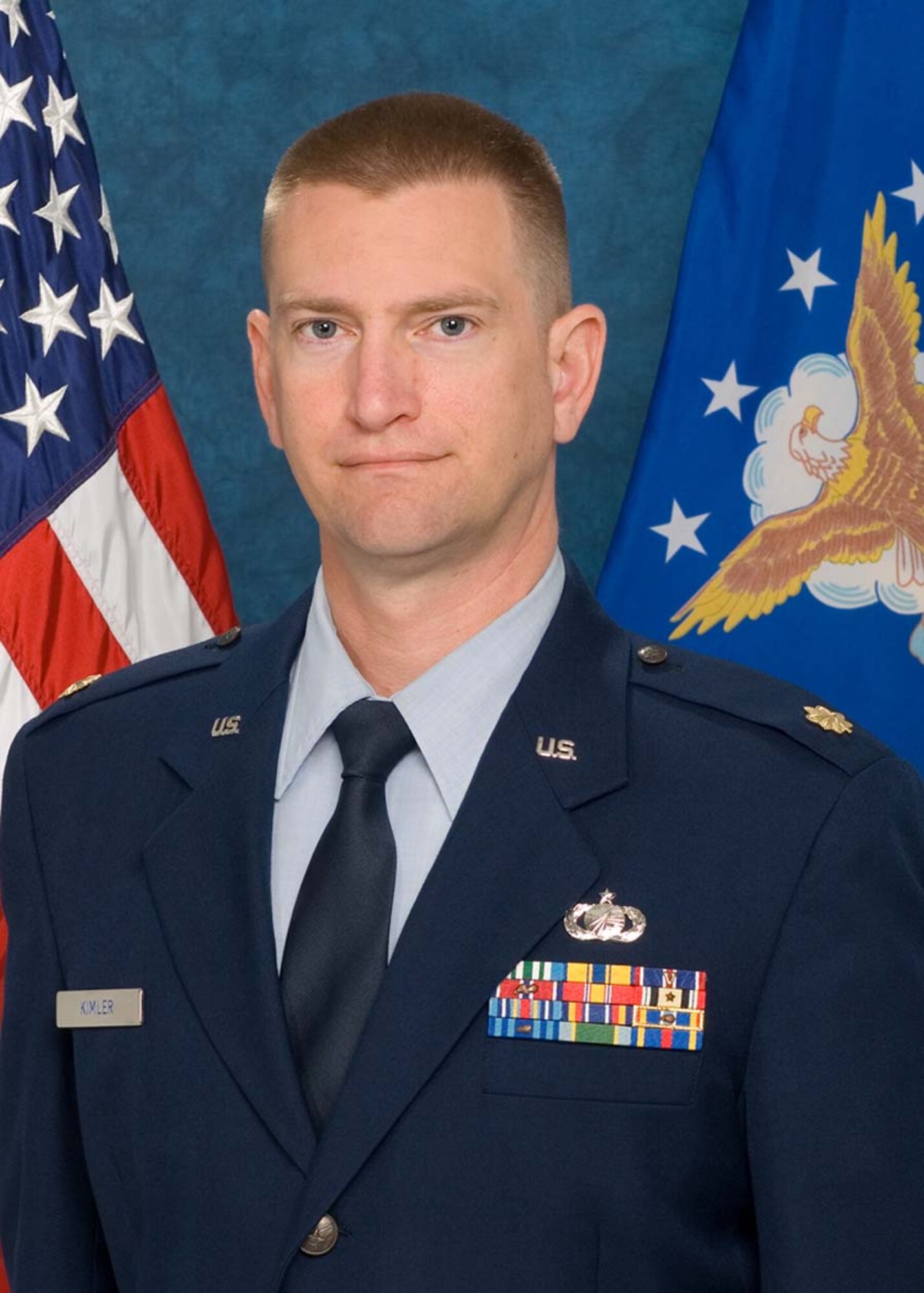 Maj. Fred A. Kimler III has been selected as an Air Force nominee for the Air Force Association Theodore von Kármán Award