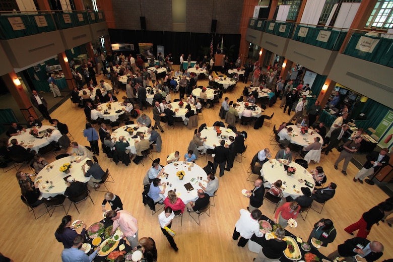 The 23rd edition of Virginia's premier environmental summit, Environment Virginia Symposium, held April 10-12 on the historic campus of Virginia Military Institute, attracted more than 700 environmental stewards from throughout Virginia's public-private sectors as well as non-governmental agencies. (U.S. Army photo/Jerry Rogers)