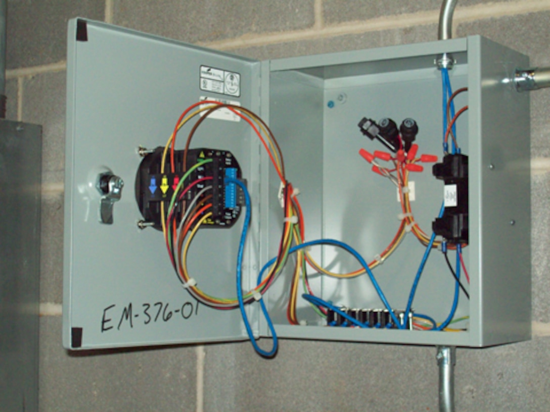 Advanced power meters like this one installed at a facility on Redstone Arsenal, Ala. have been monitoring energy use around the U.S. Army for some time. The Army Metering Program recently earned network certification for systems that will allow these meters to report their data across the service's enterprise network.