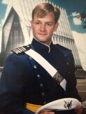 Air Force Academy cadet Ken Rizer poses for his 1987 senior portrait. After commissioning, Rizer went on to gain more than 2,700 flight hours during his extensive 25-year career. (Courtesy photo)
