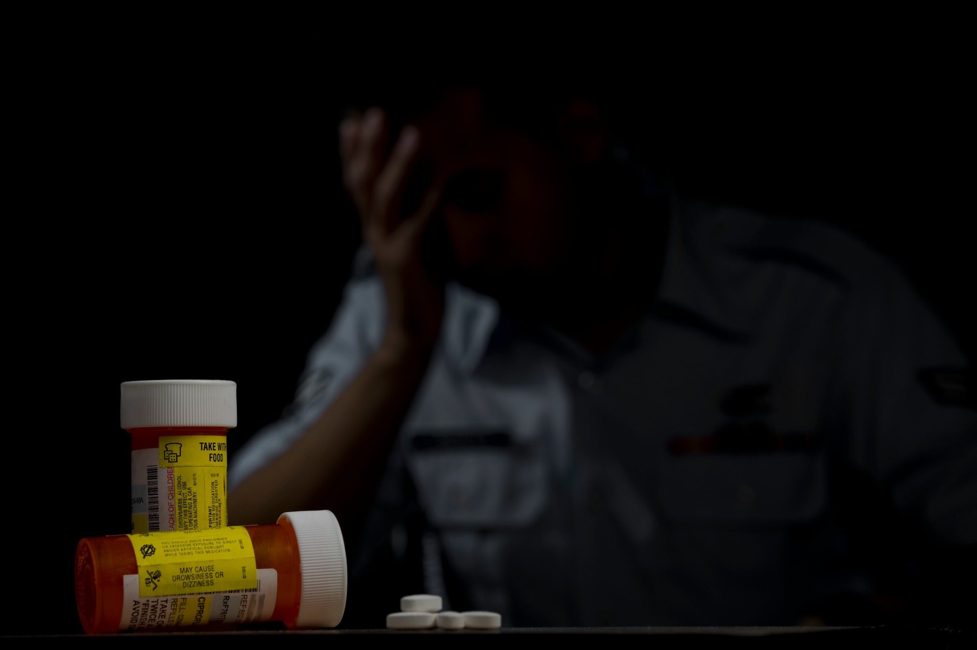 Suicides are an unfortunate rising trend in military life. Fortunately, prevention is possible. Help is available, both for the individual and for those who could be in the position to help others. Contact your local Mental Health Squadron for help or prevention classes or call 1-800-273-8255 for the Veterans Crisis Line. “As part of our key priority to Develop and Care for Airmen and Their Families, we are dedicated to the well-being of our Airmen and their overall physical and psychological health. The tragedy of suicide has the potential to strike across our Air Force and is not limited to Airmen who have deployed or will deploy, nor is it bound by rank, gender, ethnicity, or geography." -- Gen. William M. Fraser III about Air Force suicide programs July 29, 2009 before the U.S. House of Representative Committee on Armed Services Subcommittee on Military Personnel
(U.S. Air Force photo illustration by Staff Sgt. Christopher Hubenthal)