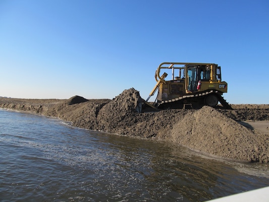 New York District recently finished construction of a second Marsh Island as part of the Comprehensive Restoration Plan