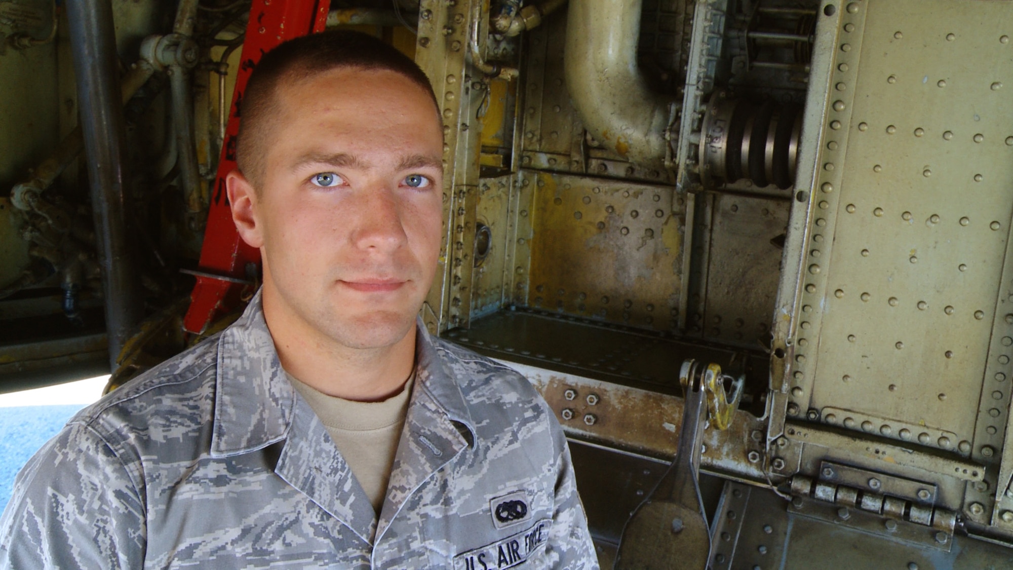 Senior Airman Cody Verbanac is a 376th Expeditionary Aircraft Maintenance Squadron aircraft fuels system journeyman at the Transit Center at Manas deployed from the 92nd Maintenance Squadron, Fairchild Air Force Base, Wash and a native of Oconomowoc, Wis. 