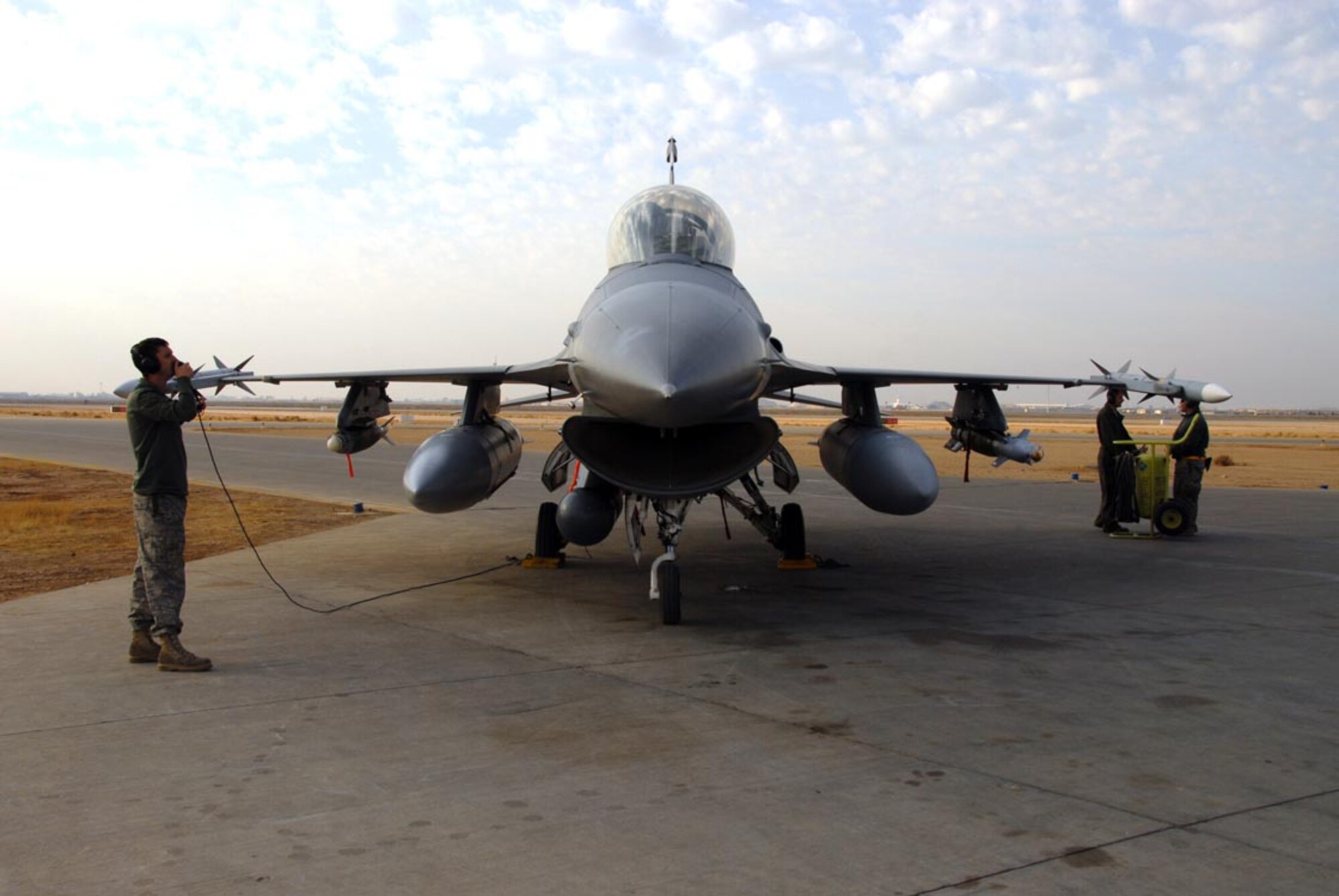 The men and women of the 140th Wing conduct 24-hour operations during their Operational Readiness Exercises to prepare for real-world deployments. US Air Force Photo by Senior Master Sgt John Rohrer. 