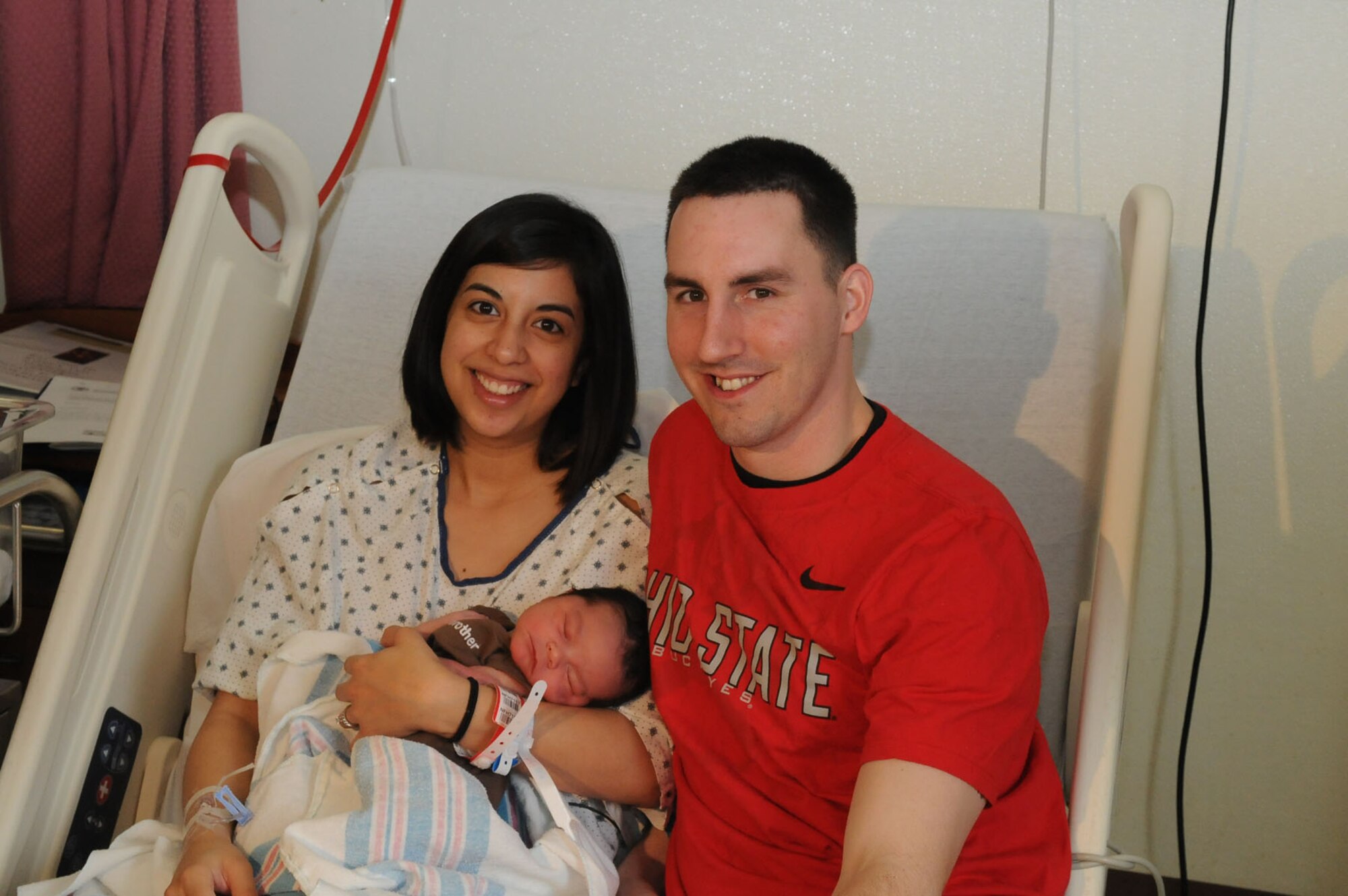 Senior Airman Bianca Shaw, 779the Medical Support Squadron pharmacy
technician, gave birth at 12:15 a.m. Feb. 29 at Southern Maryland Hospital,
Clinton, Md. The father, Staff Sgt. Michael Shaw, National Security Agency,
helped welcome William Grayson Shaw; who weighed in at 7 lbs. 8 oz. and 22
in. long. William was one of the first Leap Year babies born in the
Washington, D.C., metropolitan area.  