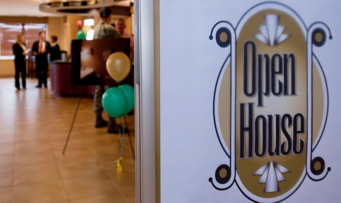 The Langley Inn hosted an Open House March 2, 2012, at Langley Air Force Base, Va.  The open house celebrated the completion of construction and renovations to the 210-room facility. (U.S. Air Force photo by Senior Airman Stephanie Rubi /Released)