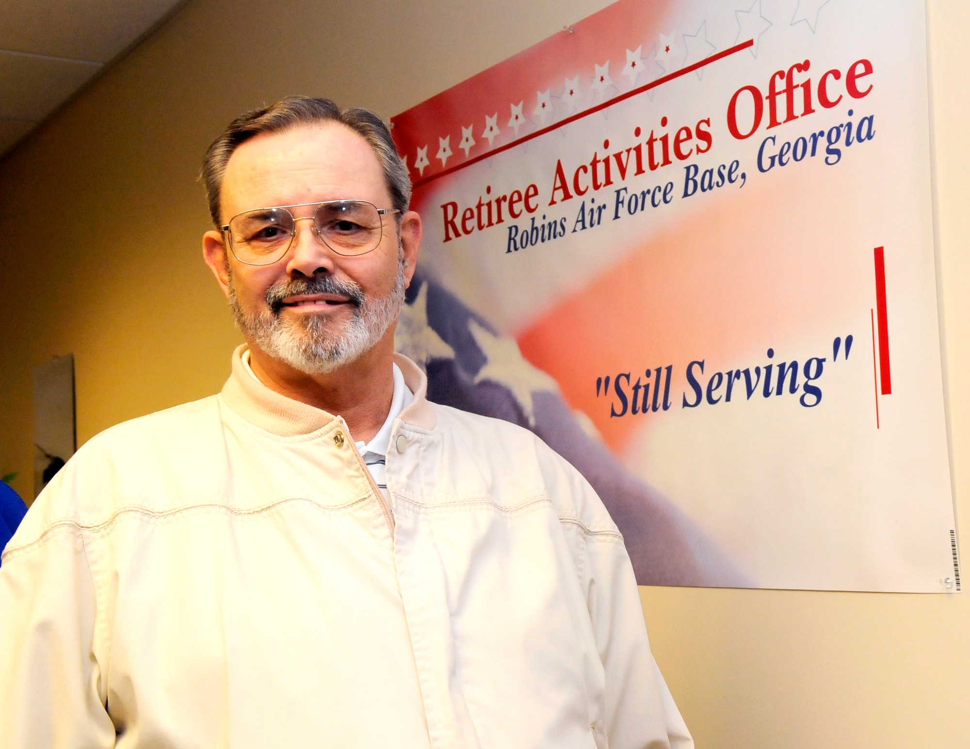 Rick Delaney, Robins' Retiree Activities Office director, serve as points of contact for military retirees, assisting with questions ranging from volunteer opportunities and ID cards, to pay and casualty assistance.