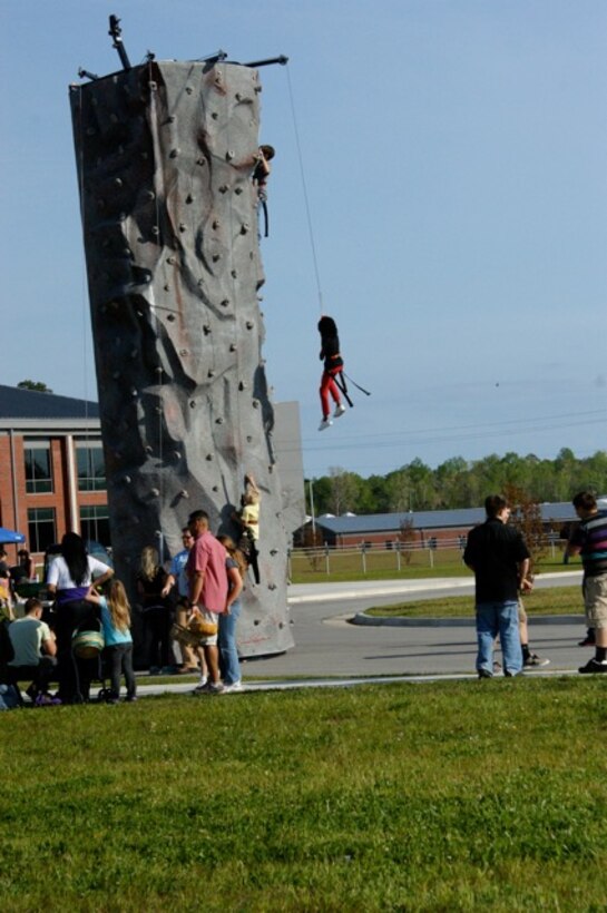 Test your skills rock climbing. Easter Eggstravaganza