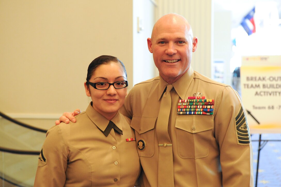 Petty Officer 2nd Class Jason F. Figgeroa, from Waipahu, Hawaii, a hospital corpsman with Medical Battalion, Combat Logistics Regiment 25, 2nd Marine Logistics Group, poses for a picture aboard Camp Lejeune, N.C., March 6, 2012.  Figgeroa is currently preparing to accomplish his dream of attending Officer Candidate School April 15 and becoming a naval officer after completing his bachelor’s degree in political science in 2 ½ years.