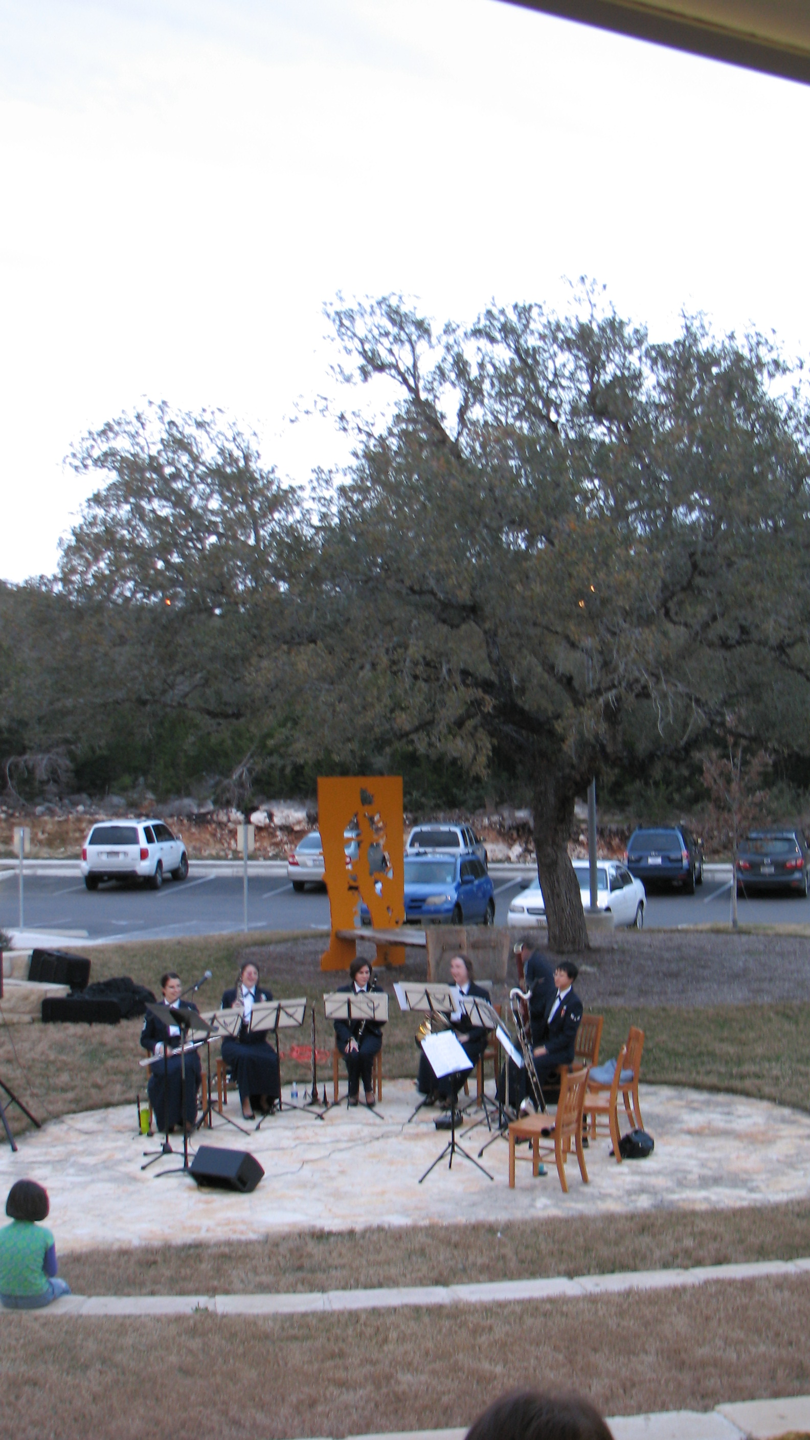 Southwest Winds performs at the Parman Library in San Antonio, TX