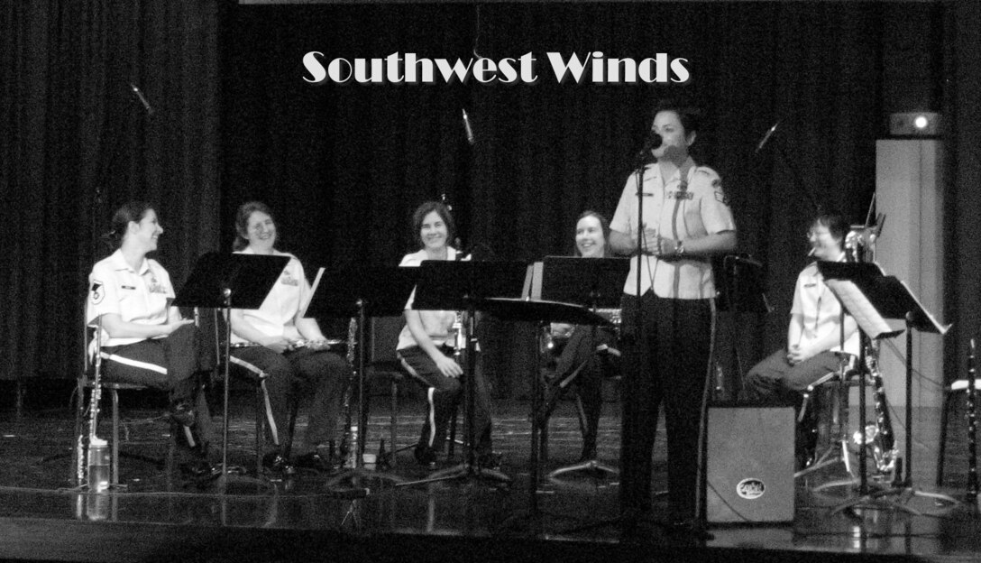 Southwest Winds performs at Goliad High School in Goliad, TX
